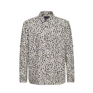 King Kerosin AOP shirt off white Size 3XL