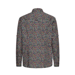 King Kerosin AOP shirt off black Size M