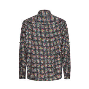 King Kerosin AOP shirt off black Size XL