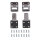 Saddlebag hinge kit