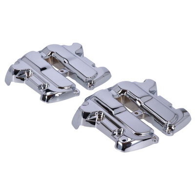 M8 Rocker box cover set. Chrome