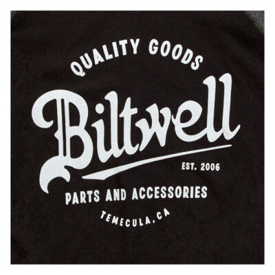Biltwell Script baseball female shirt Size 2XL
