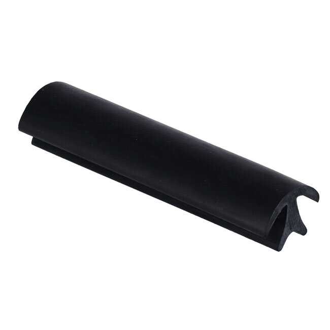 Tank filler rubber strip. Black