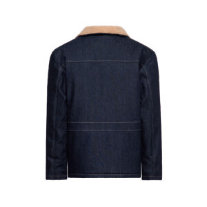 King Kerosin Jeans jacket dark blue wash Size L