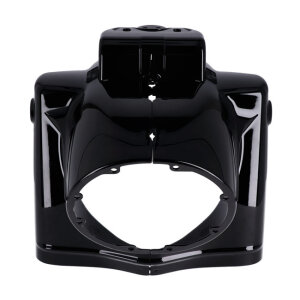 MCS, Road King headlamp nacelle cover. Black