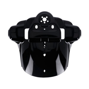 MCS, Road King headlamp nacelle cover. Black