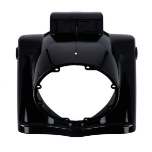 MCS, Road King headlamp nacelle cover. Black