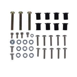 MCS, Road King headlamp nacelle cover. Black