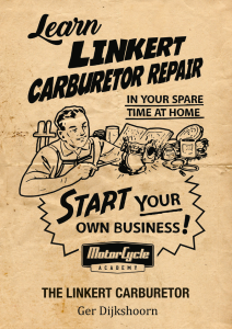 Linkert Repair Manual by Dijkshoorn ENG (DE)