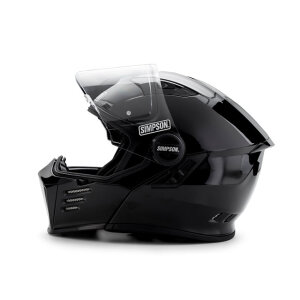 Simpson Darksome helmet black metal Size XL