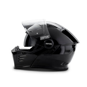 Simpson Darksome helmet black metal Size XL