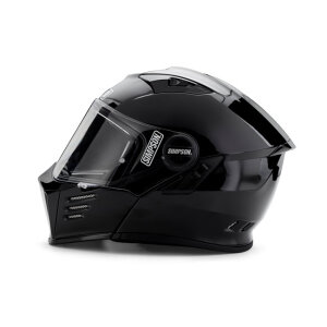 Simpson Darksome helmet black metal Size 2XL