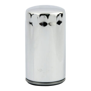 MCS, spin-on oil filter. Magnetic, chrome