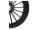 Nitro 18 Billet Wheels Midnight Series 23" 3,50"