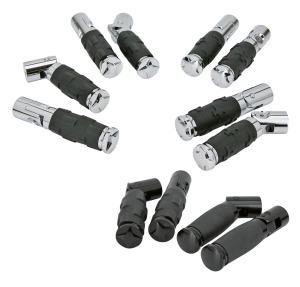 GZP Black Tornado II rider peg set