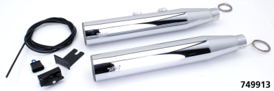 MCJ Royal Slip-Ons FLSTN05-06 Chrome (DE)