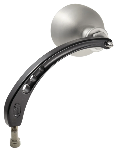 JM Mirror Schooner LH Silver/Black (DE)