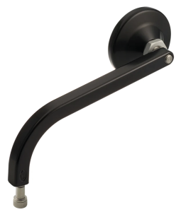 JM Mirror No. 2 Solid Long LH Black (DE)