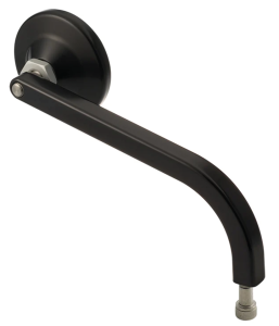 JM Mirror No. 2 Solid Long RH Black (DE)