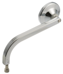 JM Mirror No. 2 Solid Long LH Chrome