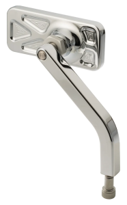 JM Mirror No. 1 Solid Short RH Chrome (DE)