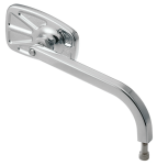 JM Mirror No. 8 Solid Long RH Chrome