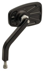 JM Mirror No. 8 Solid Short LH Black