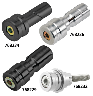JM Bar-End Adapter 7/8" Fat Bars Black (DE)