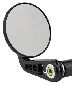 JM Bar-End Mirror 3-1/4" Stem A Black (DE)
