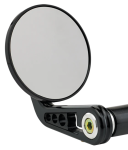 JM Bar-End Mirror 3-1/4" Stem A Black