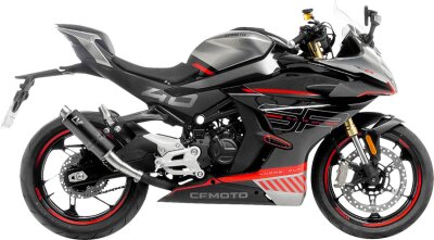 Muffler Gp Corsa Black Cf Moto