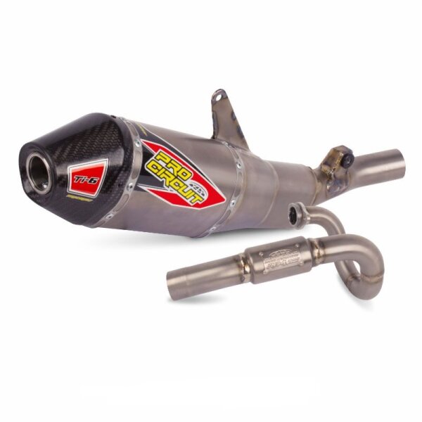 Exhaust Ti-6 Tit W/cf Crf250r