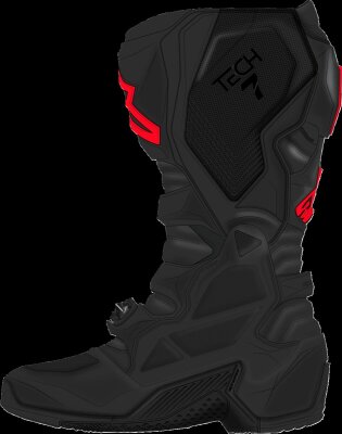 Boot Tech 7 Black/red Fluo 10