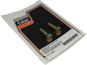 Fork Damper Tube Screw and Washer Kit Chrome