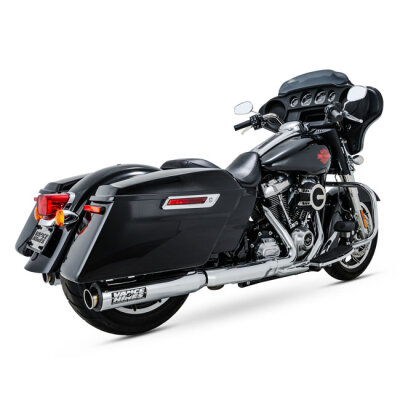V&H, Supersport 400 slip-on mufflers. Chrome