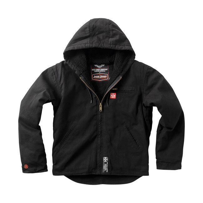 WCC Sherpa Lined work jacket black Size XL