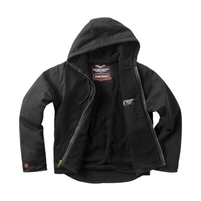 WCC Sherpa Lined work jacket black Size XL