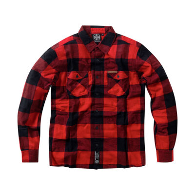 Wcc Rigid Flannel shirt red/black Size 3XL