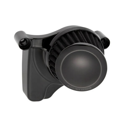 Arlen Ness, Nightster Mini 22° air cleaner kit. All black