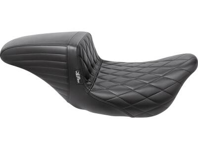 Kickflip Seat Double Diamond, 12,5" Seating Area Black Vinyl