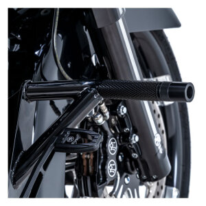 Burly Brand, Brawler crash bar kit Touring. Front. Black