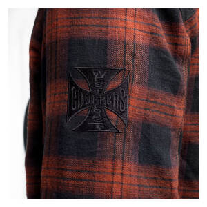 WCC Austin Kevlar riding shirt red/black Size L