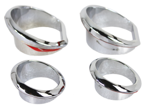 Gauge Trim Kit Chrome FLH14-22 (DE)