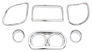 Inner Fairing Trim Kit Chrome FLT15-Up (DE)