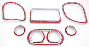 Inner Fairing Trim Kit Chrome FLT15-Up (DE)