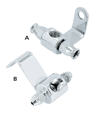 Rear Brake Line Tee SS for Softail (DE)