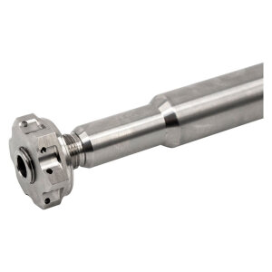 Trask, front wheel axle. Titanium