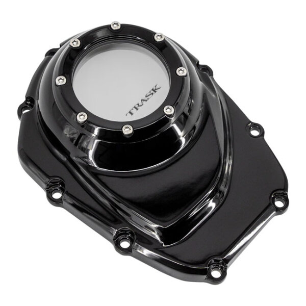 Trask, Assault cam cover w/window. Gloss black