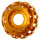 Trask, M8 billet clutch basket. Hard anodized natural