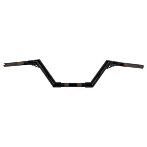 Trask, V-Line handlebar 1" +2" rise. Black